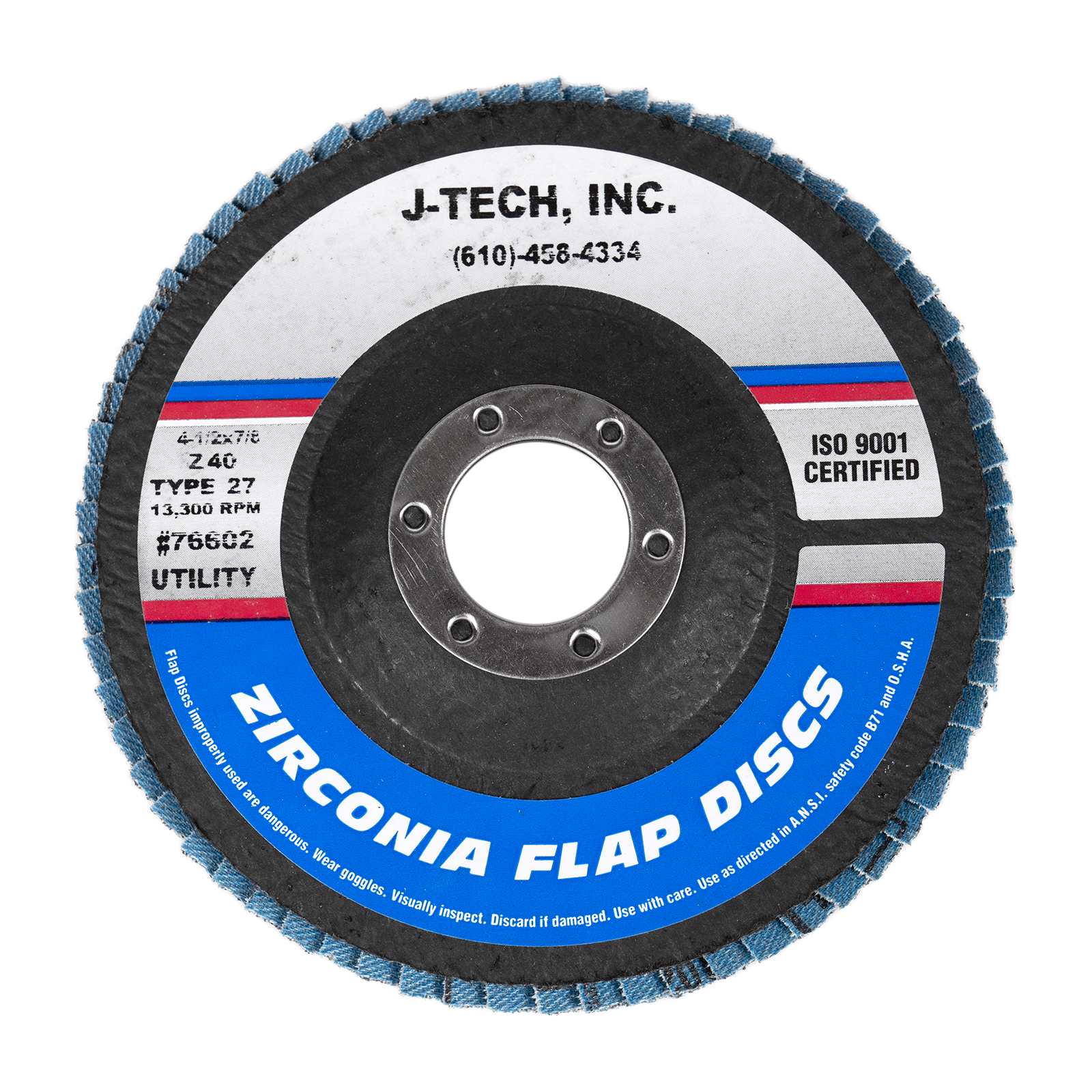 3 inch flat sanding disc