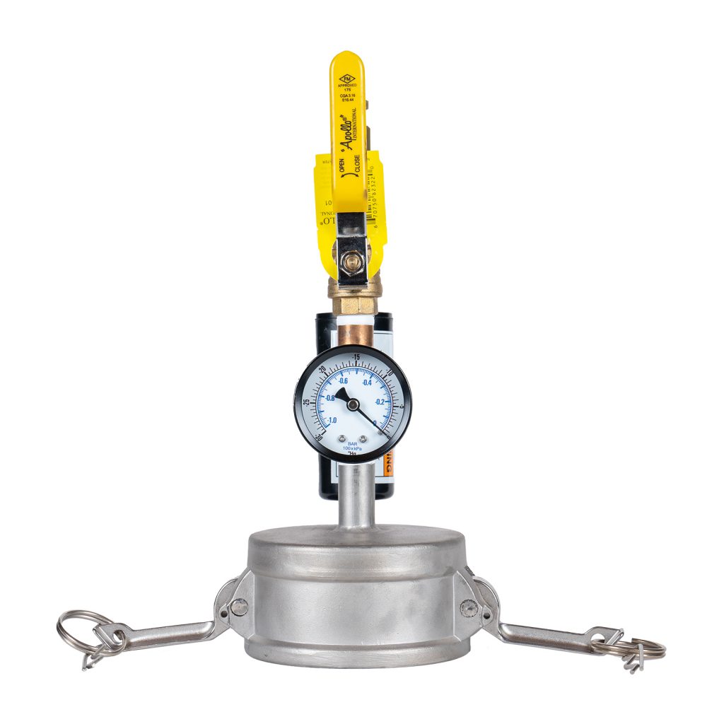 Hand Held VAC Test with 3" Dust Cap (PNEUM) JTech Machine